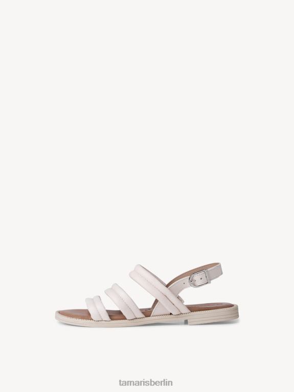 de Tamaris Frauen Ledersandale - Weiß/Offwhite 0LHV41729 Schuhe