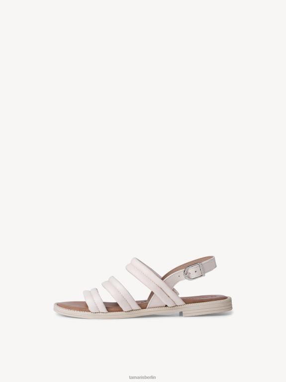 de Tamaris Frauen Ledersandale - Weiß/Offwhite 0LHV41729 Schuhe