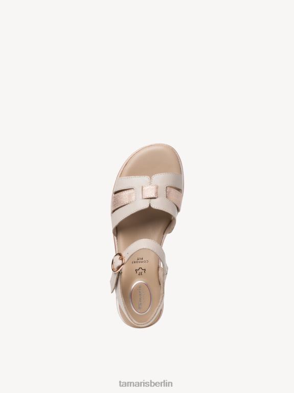 de Tamaris Frauen Ledersandale - grau 0LHV41574 Schuhe