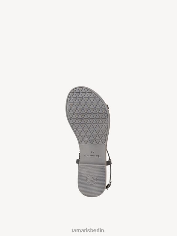 de Tamaris Frauen Ledersandale - schwarz 0LHV41669 Schuhe