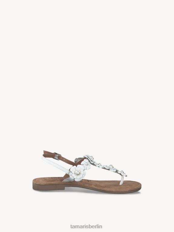 de Tamaris Frauen Ledersandale - weiß 0LHV41257 Schuhe