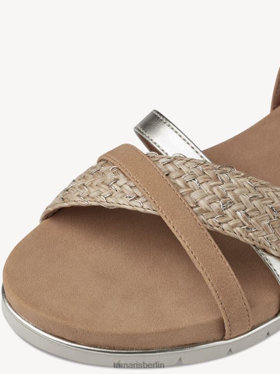 de Tamaris Frauen Sandale – Braun/Kamelkamm 0LHV41824 Schuhe