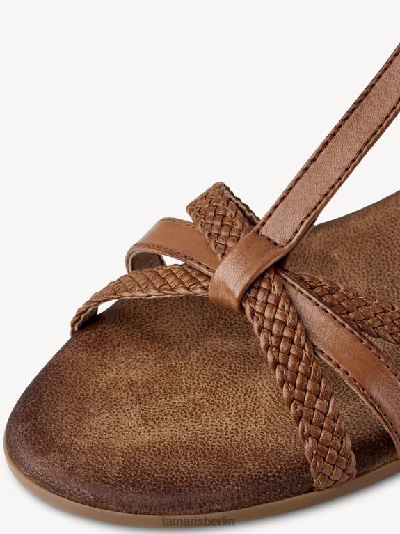 de Tamaris Frauen Sandale - Braun/Nuss 0LHV41575 Schuhe