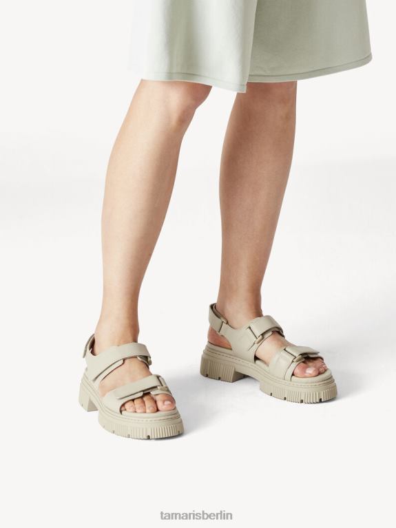 de Tamaris Frauen Sandale – Khaki/Blasskhaki 0LHV41952 Schuhe