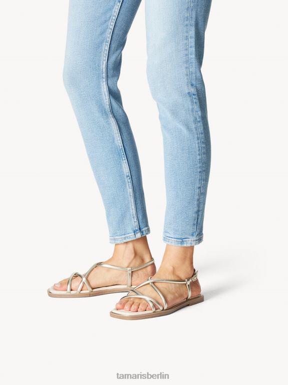 de Tamaris Frauen Sandale – Metallic/Gold 0LHV4760 Schuhe