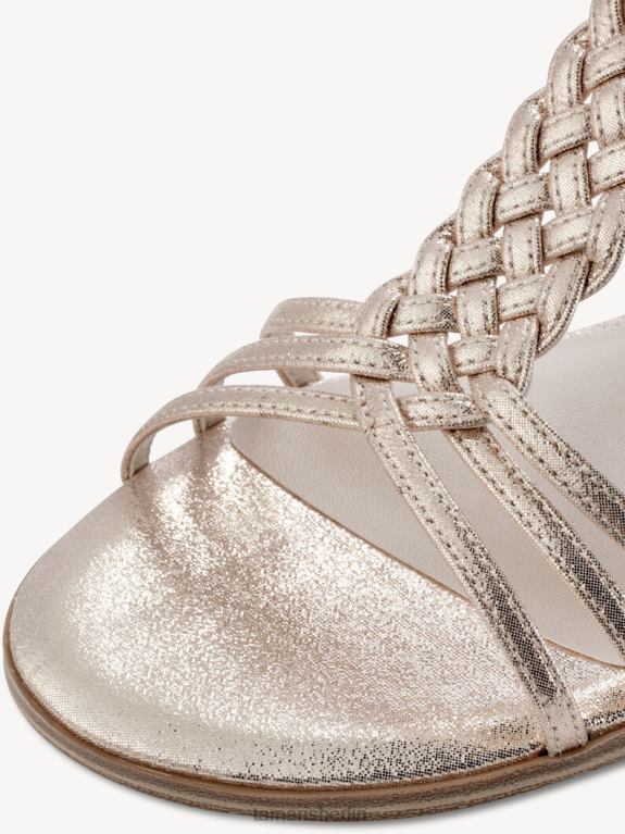 de Tamaris Frauen Sandale – Metallic/Hellgold 0LHV4785 Schuhe