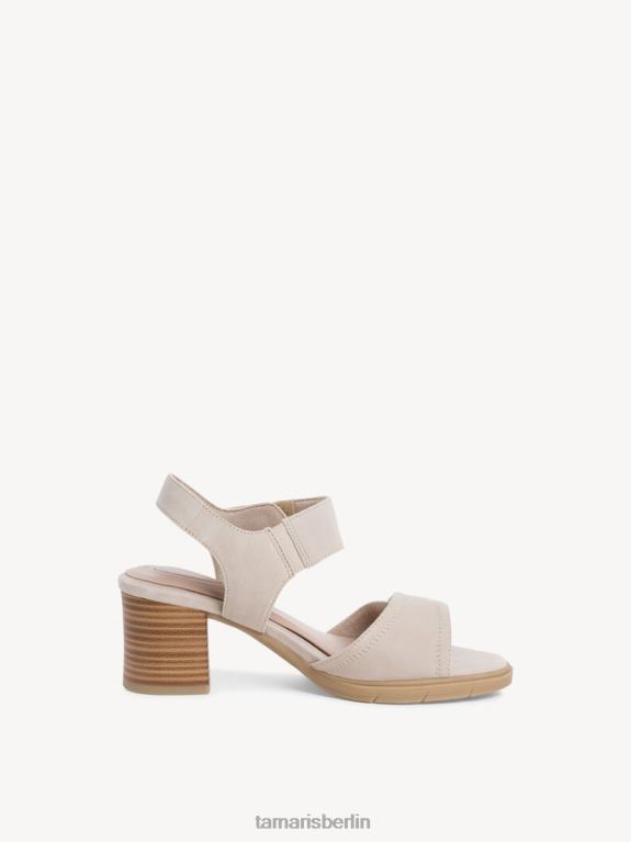 de Tamaris Frauen Sandale aus Leder – Beige 0LHV41271 Schuhe