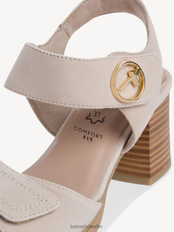 de Tamaris Frauen Sandale aus Leder – Beige 0LHV41271 Schuhe