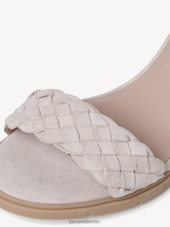 de Tamaris Frauen Sandale aus Leder – Beige 0LHV41375 Schuhe
