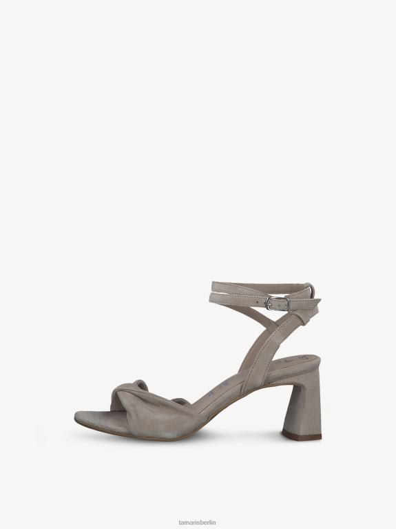 de Tamaris Frauen Sandale aus Leder – Beige/Elfenbein 0LHV42353 Schuhe