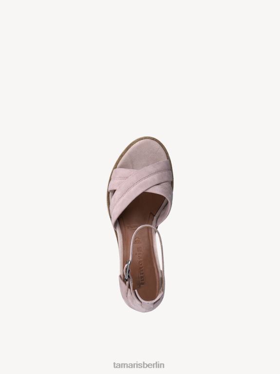 de Tamaris Frauen Sandale aus Leder – Beige/Nude 0LHV41449 Schuhe