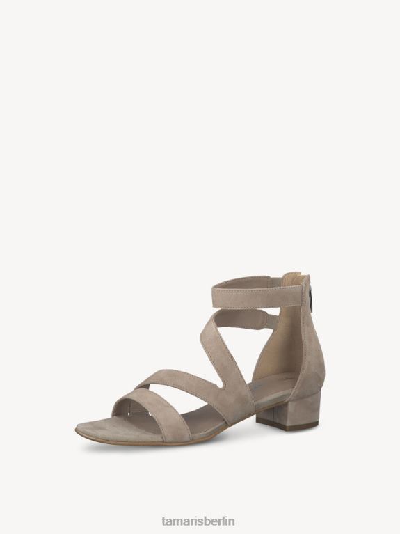 de Tamaris Frauen Sandale aus Leder – Beige/Taupe 0LHV4783 Schuhe