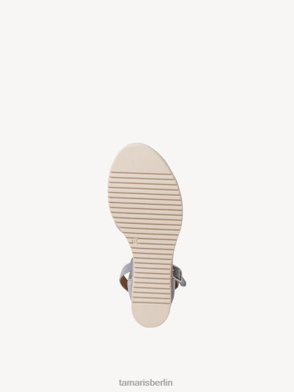 de Tamaris Frauen Sandale aus Leder – Blau/Hellblau 0LHV41531 Schuhe