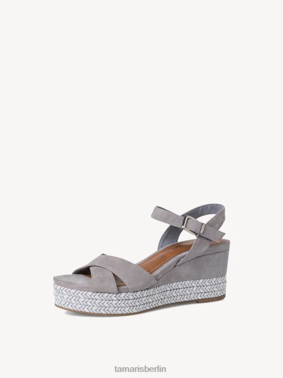 de Tamaris Frauen Sandale aus Leder – Blau/Hellblau 0LHV41856 Schuhe