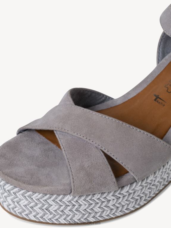 de Tamaris Frauen Sandale aus Leder – Blau/Hellblau 0LHV41856 Schuhe