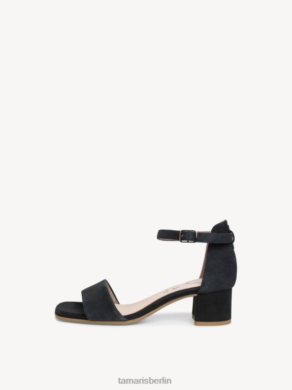de Tamaris Frauen Sandale aus Leder – Blau/Marineblau 0LHV4860 Schuhe
