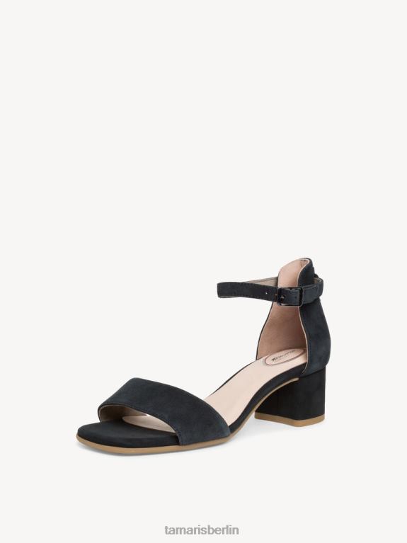 de Tamaris Frauen Sandale aus Leder – Blau/Marineblau 0LHV4860 Schuhe