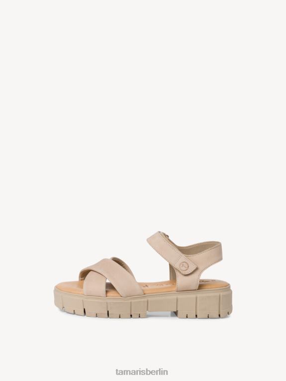 de Tamaris Frauen Sandale aus Leder – Braun/Antilopen-Nubukleder 0LHV41802 Schuhe