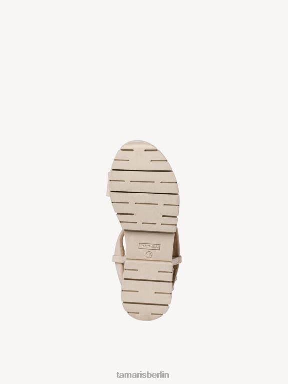de Tamaris Frauen Sandale aus Leder – Braun/Antilopen-Nubukleder 0LHV41908 Schuhe