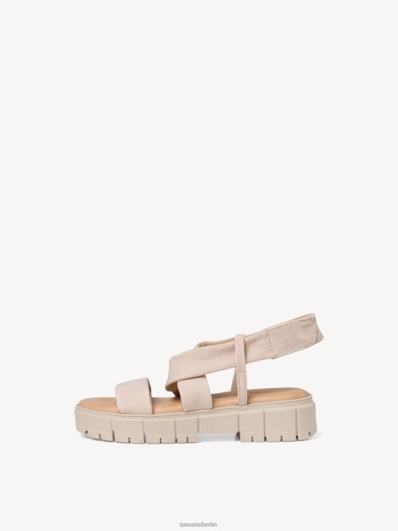 de Tamaris Frauen Sandale aus Leder – Braun/Antilopen-Nubukleder 0LHV41908 Schuhe