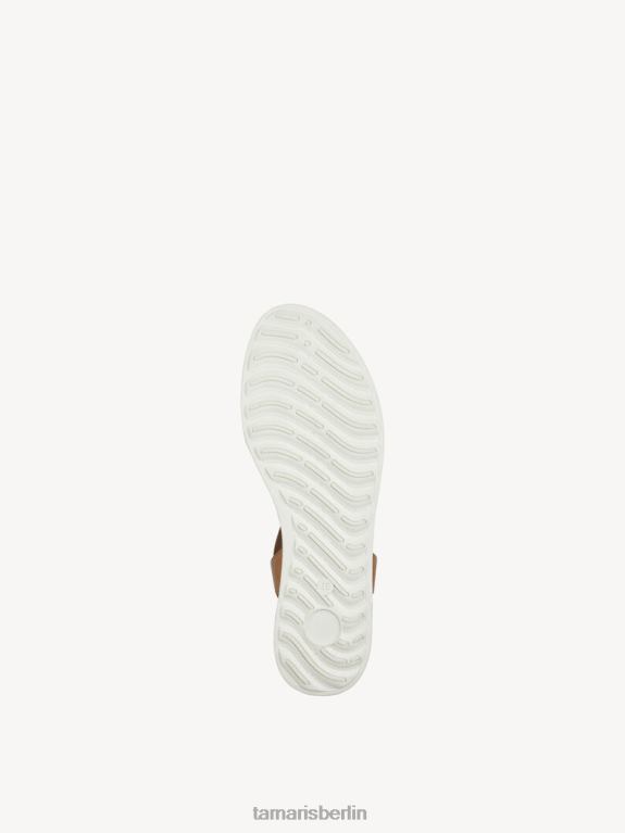 de Tamaris Frauen Sandale aus Leder – Braun/Nuss 0LHV41280 Schuhe