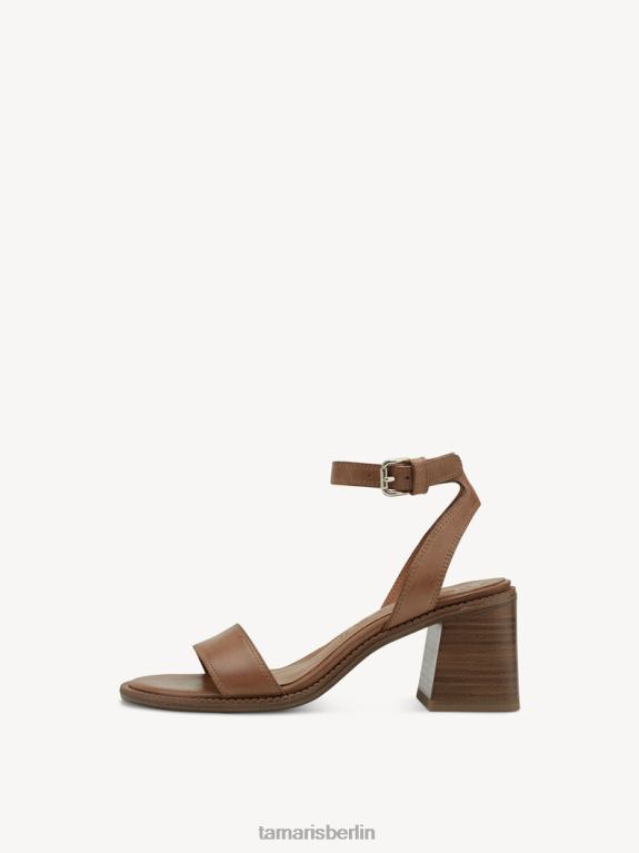 de Tamaris Frauen Sandale aus Leder – Braun/Nuss 0LHV42103 Schuhe