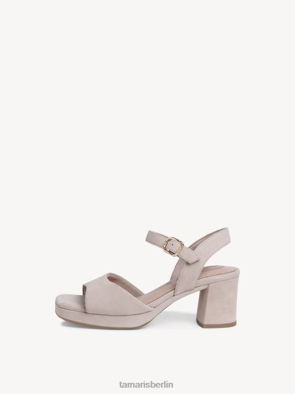de Tamaris Frauen Sandale aus Leder – Braun/Taupe 0LHV41639 Schuhe