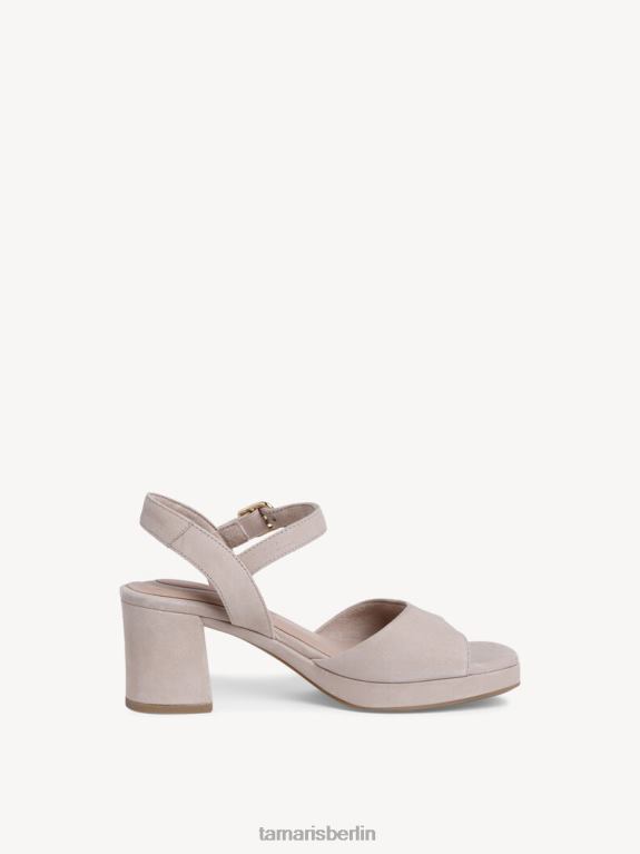 de Tamaris Frauen Sandale aus Leder – Braun/Taupe 0LHV41639 Schuhe