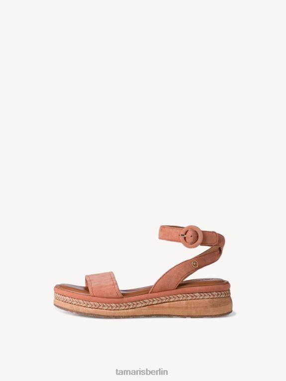 de Tamaris Frauen Sandale aus Leder – Gelb/Sonnenaufgang 0LHV41288 Schuhe