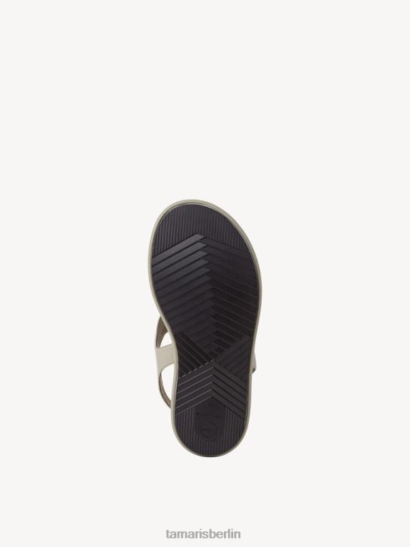 de Tamaris Frauen Sandale aus Leder – Grün/Hellgrün 0LHV42006 Schuhe