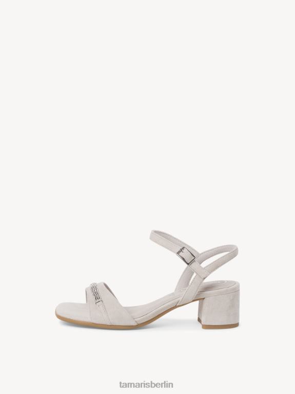 de Tamaris Frauen Sandale aus Leder – Grau/Hellgrau 0LHV41181 Schuhe
