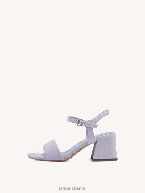 de Tamaris Frauen Sandale aus Leder – Lila/Lavendel 0LHV462 Schuhe