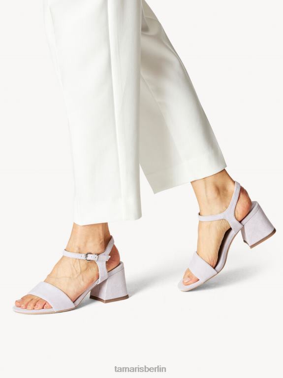 de Tamaris Frauen Sandale aus Leder – Lila/Lavendel 0LHV462 Schuhe