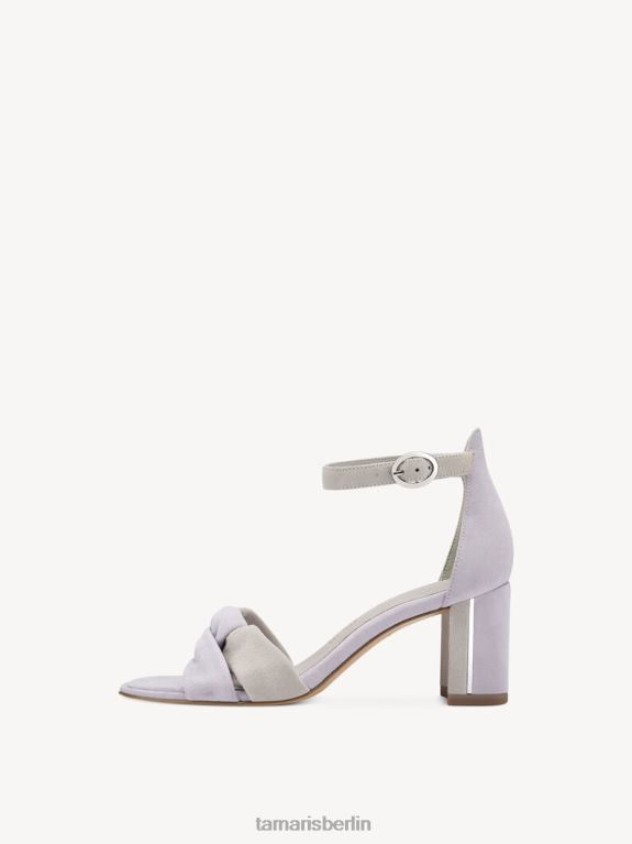 de Tamaris Frauen Sandale aus Leder – Lila/Lavendel 0LHV4635 Schuhe