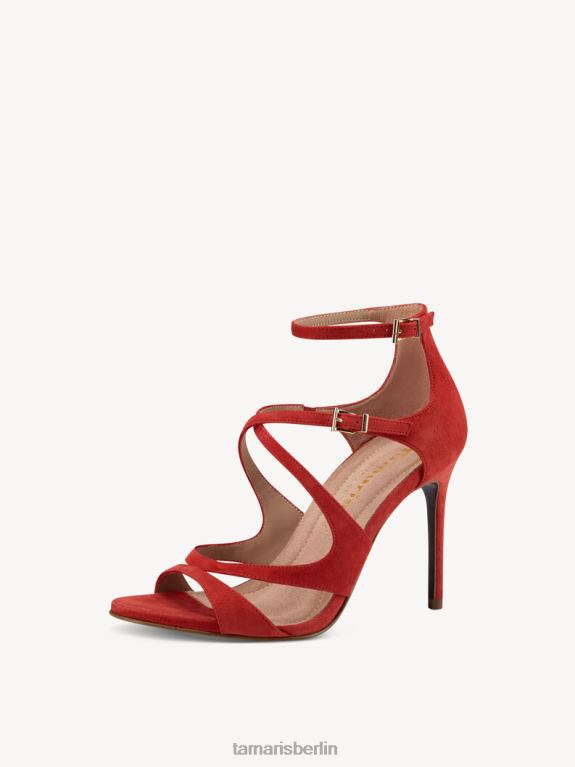 de Tamaris Frauen Sandale aus Leder – Orange/Feuer 0LHV4797 Schuhe