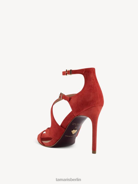de Tamaris Frauen Sandale aus Leder – Orange/Feuer 0LHV4797 Schuhe
