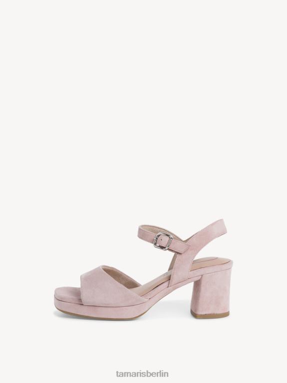 de Tamaris Frauen Sandale aus Leder – Rose 0LHV4491 Schuhe