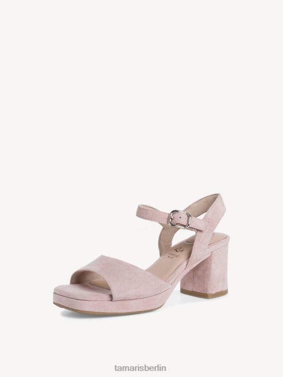 de Tamaris Frauen Sandale aus Leder – Rose 0LHV4491 Schuhe