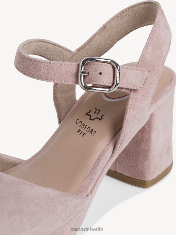 de Tamaris Frauen Sandale aus Leder – Rose 0LHV4491 Schuhe