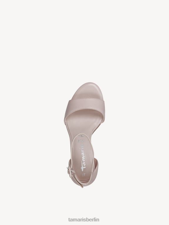 de Tamaris Frauen Sandale aus Leder – Rose/Puder 0LHV41168 Schuhe