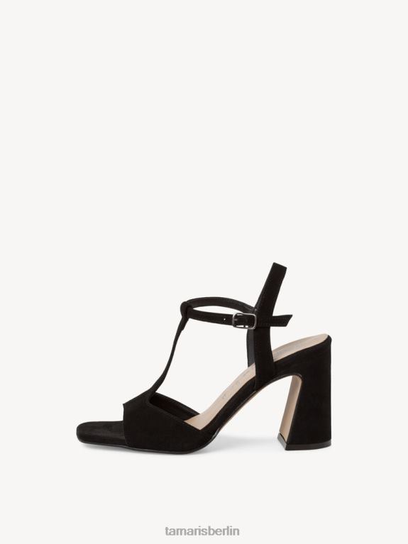 de Tamaris Frauen Sandale aus Leder – Schwarz 0LHV41108 Schuhe