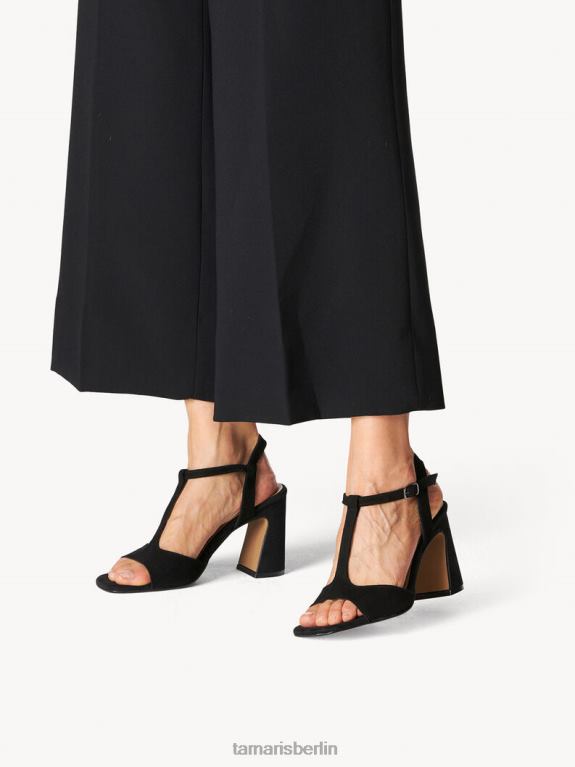 de Tamaris Frauen Sandale aus Leder – Schwarz 0LHV41108 Schuhe