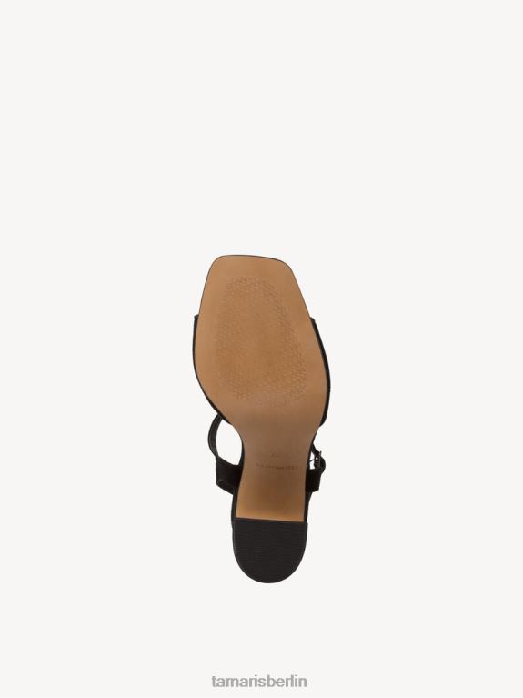de Tamaris Frauen Sandale aus Leder – Schwarz 0LHV41108 Schuhe
