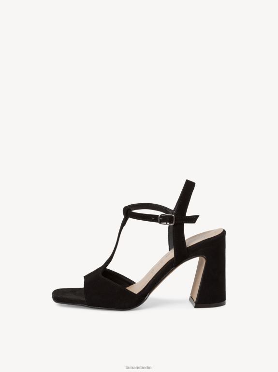 de Tamaris Frauen Sandale aus Leder – Schwarz 0LHV41108 Schuhe