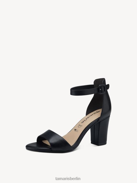 de Tamaris Frauen Sandale aus Leder – Schwarz 0LHV41109 Schuhe