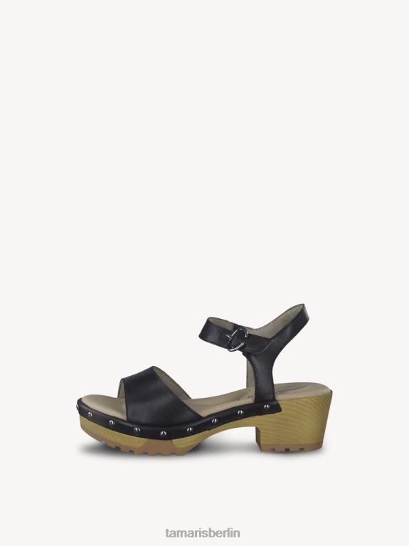 de Tamaris Frauen Sandale aus Leder – Schwarz 0LHV41115 Schuhe
