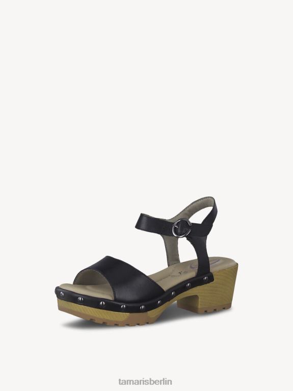 de Tamaris Frauen Sandale aus Leder – Schwarz 0LHV41115 Schuhe