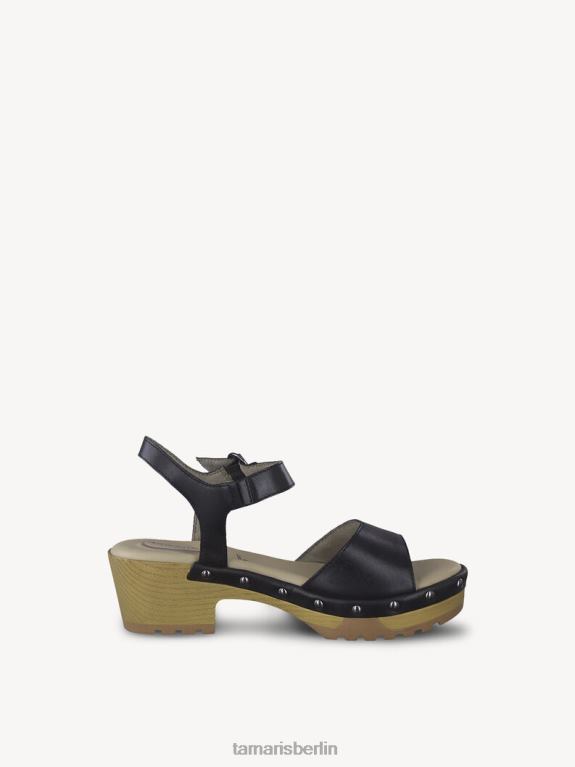 de Tamaris Frauen Sandale aus Leder – Schwarz 0LHV41115 Schuhe