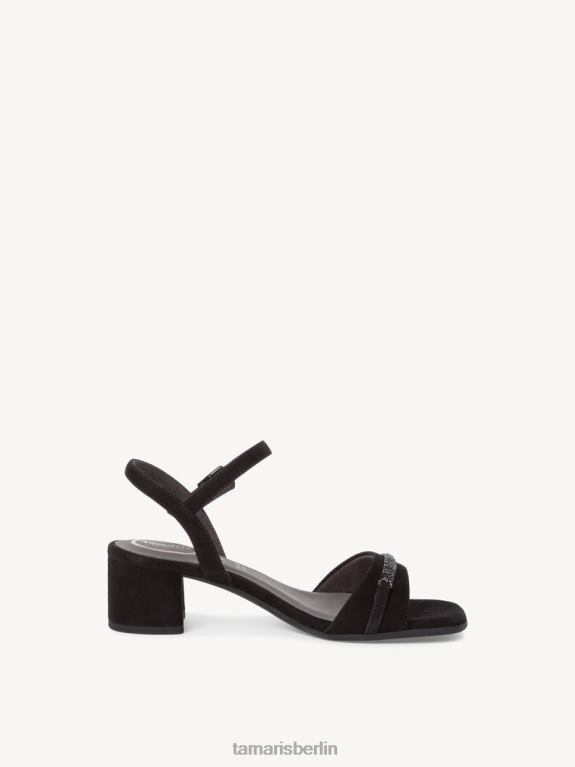 de Tamaris Frauen Sandale aus Leder – Schwarz 0LHV41133 Schuhe