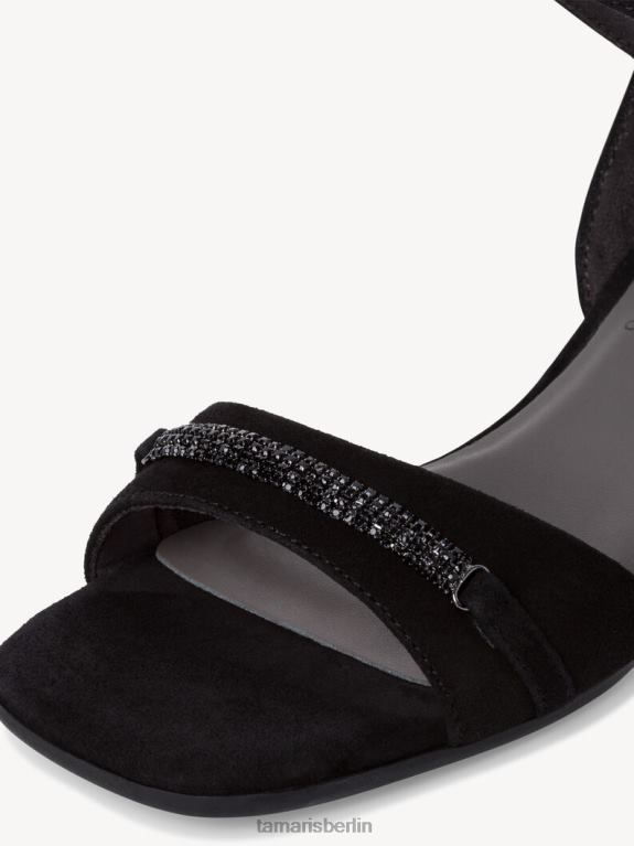 de Tamaris Frauen Sandale aus Leder – Schwarz 0LHV41133 Schuhe